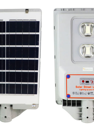 Lumen City Solar Street Light 20W Lens Model with Motion Sensor, 2Year Warranty 