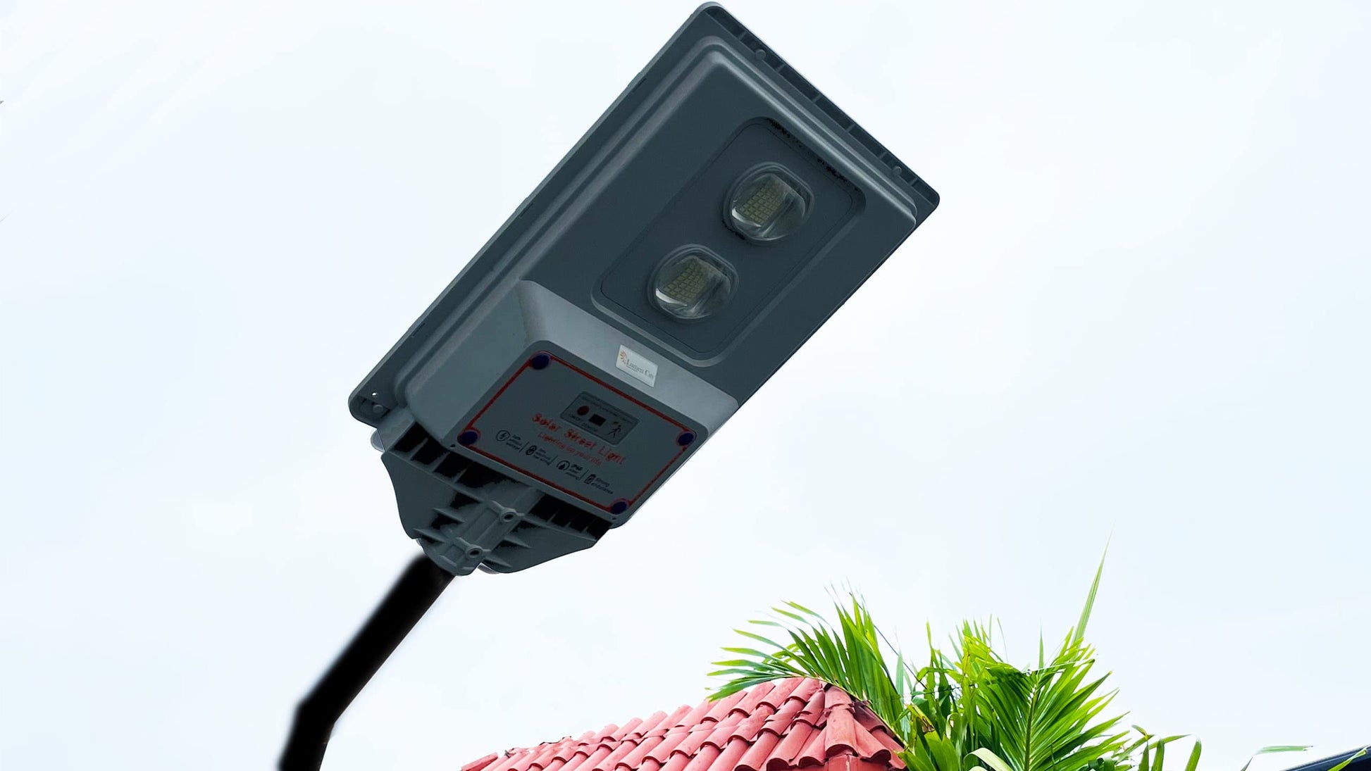 Lumen City Solar Street Light 20W Lens Model with Motion Sensor, 2Year Warranty 