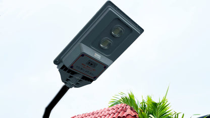 Lumen City Solar Street Light 20W Lens Model with Motion Sensor, 2Year Warranty 
