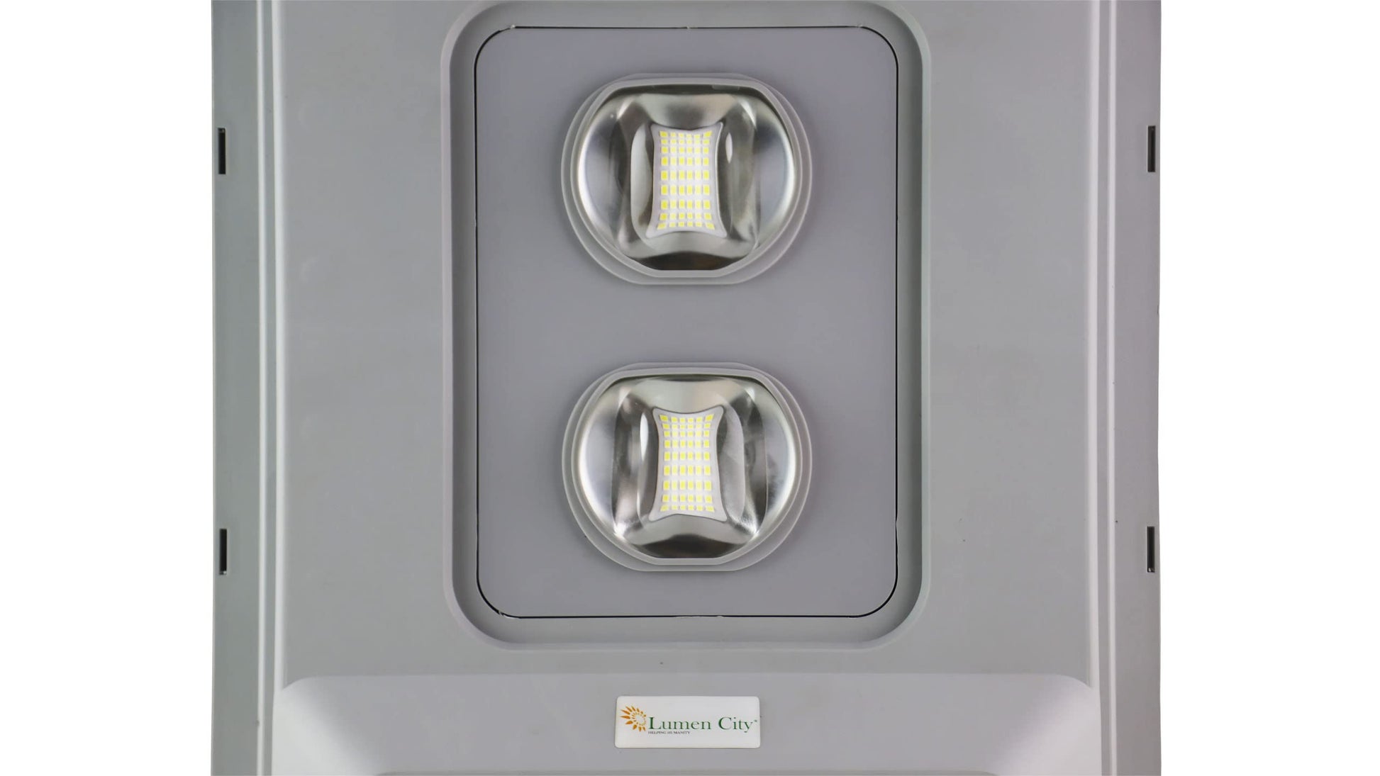 Lumen City Solar Street Light 20W Lens Model with Motion Sensor, 2Year Warranty 