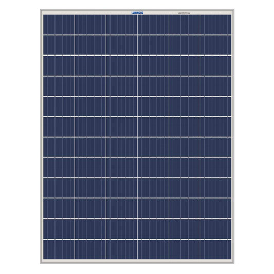 Luminous 160 Watt - 12V Poly Crystalline Solar Panel Multicolor 