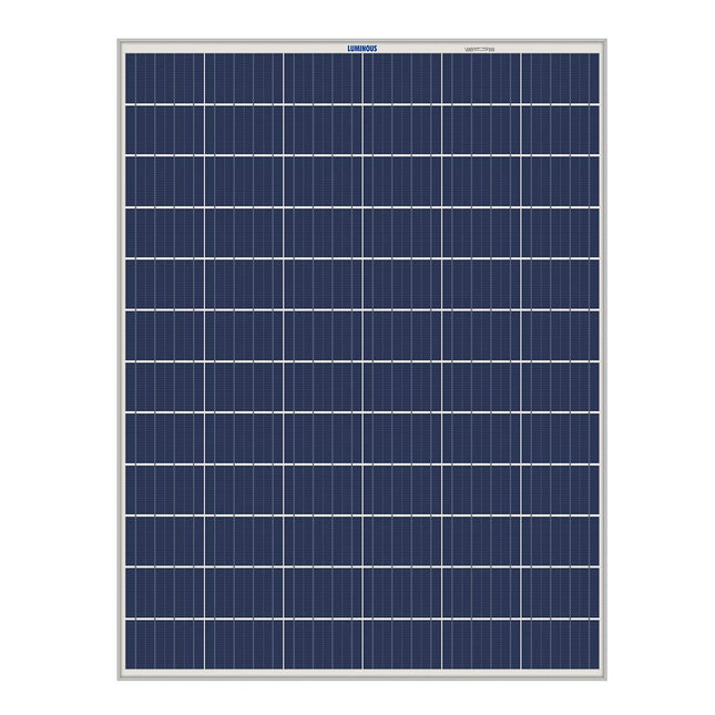 Luminous 325 Watt 24V Polycrystalline Solar Panel | High Efficiency | Durable Build | Reliable Power Generation | Suitable for Home, Office, and Commercial Use | Multicolor Design 