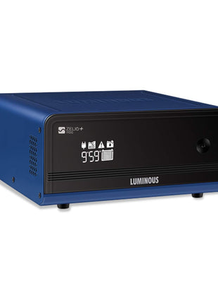 Luminous Zelio+ 1100 Inverter for Home, Office & Shops | 900VA/12V Pure Sinewave | Reliable Power Backup | Supports 1 Inverter Battery | LCD Display | Easy Installation | with 36 Months Warranty 