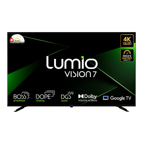 Lumio Vision 7 109 cm (43 inches) 4K Ultra-HD Smart QLED TV FTW1-ADSG 