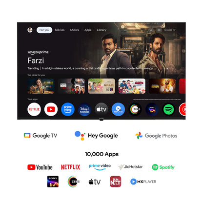 Lumio Vision 7 127 cm (50 inches) 4K Ultra-HD Smart QLED Google TV FTW2-ADSG 
