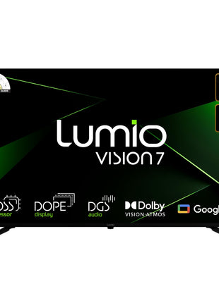 Lumio Vision 7 139 cm (55 inches) 4K Ultra-HD Smart QLED Google TV FTW3-ADSG 