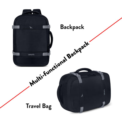 Lunar's 45L Laptop Backpack with Anti-Theft Pocket | Foam Padded Water Resistant School bag | Laptop Bag 16 Inch | Travel Weekender College bag for boys | Office bag for man 