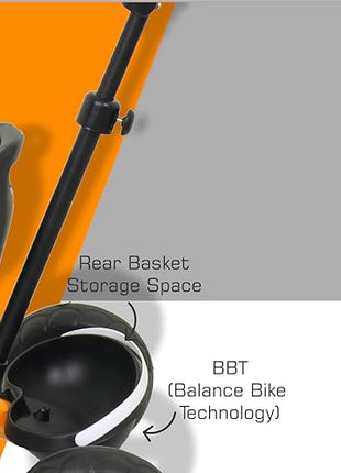 Luusa® TFT RX-500 Plug N Play Tricycle for kids /Baby Tricycle With Parental Control, Seat Belt For 2 Years to 4 Years Boys/Girls/Kids/Baby/Carrying Capacity Upto 25-KGS (Orange) Proudly MADE IN INDIA 