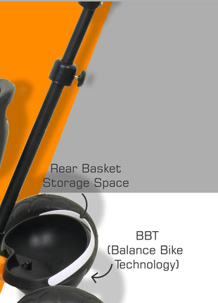 Luusa® TFT RX-500 Plug N Play Tricycle for kids /Baby Tricycle With Parental Control, Seat Belt For 2 Years to 4 Years Boys/Girls/Kids/Baby/Carrying Capacity Upto 25-KGS (Orange) Proudly MADE IN INDIA 