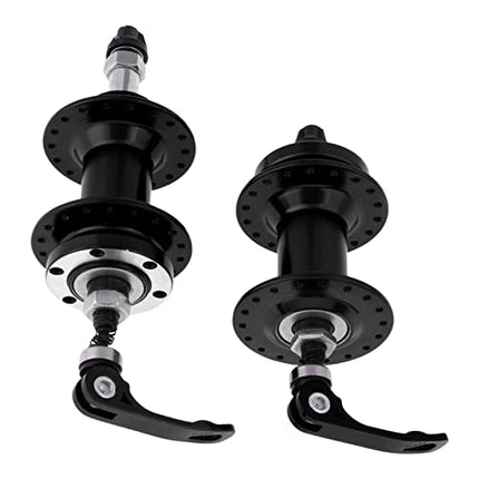 Lyla 36H Mountain Road Bike MTB Bike Hubs Set Front 100mm/3.94in Rear 135mm/5.3in 