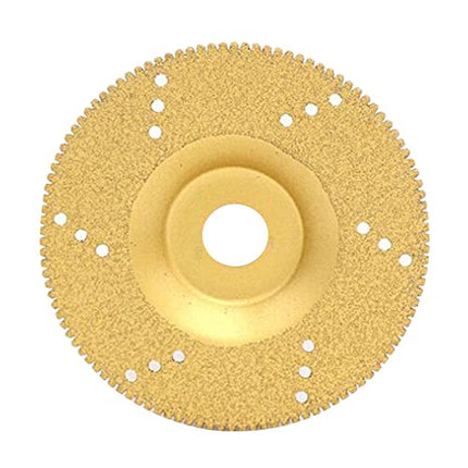 Lyla 4 Inch Diamond Cup Grinding Wheel Angle Grinder Wheels for Angle Grinder with Hole Gold 