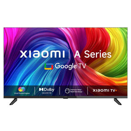 MI 108 cm (43 inches) A Series Full HD Smart Google LED TV L43MA-AFIN (Black) 