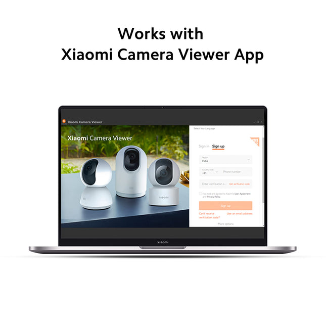 MI Xiaomi Wireless Home Security Camera 2i 2022 Edition | Full HD Picture | 360 View | 2MP | AI Powered Motion Detection | Enhanced Night Vision| Talk Back Feature (2 Way Calling), 1080p, White 