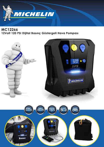MICHELIN High Power Tyre Inflator (ML-12266) 