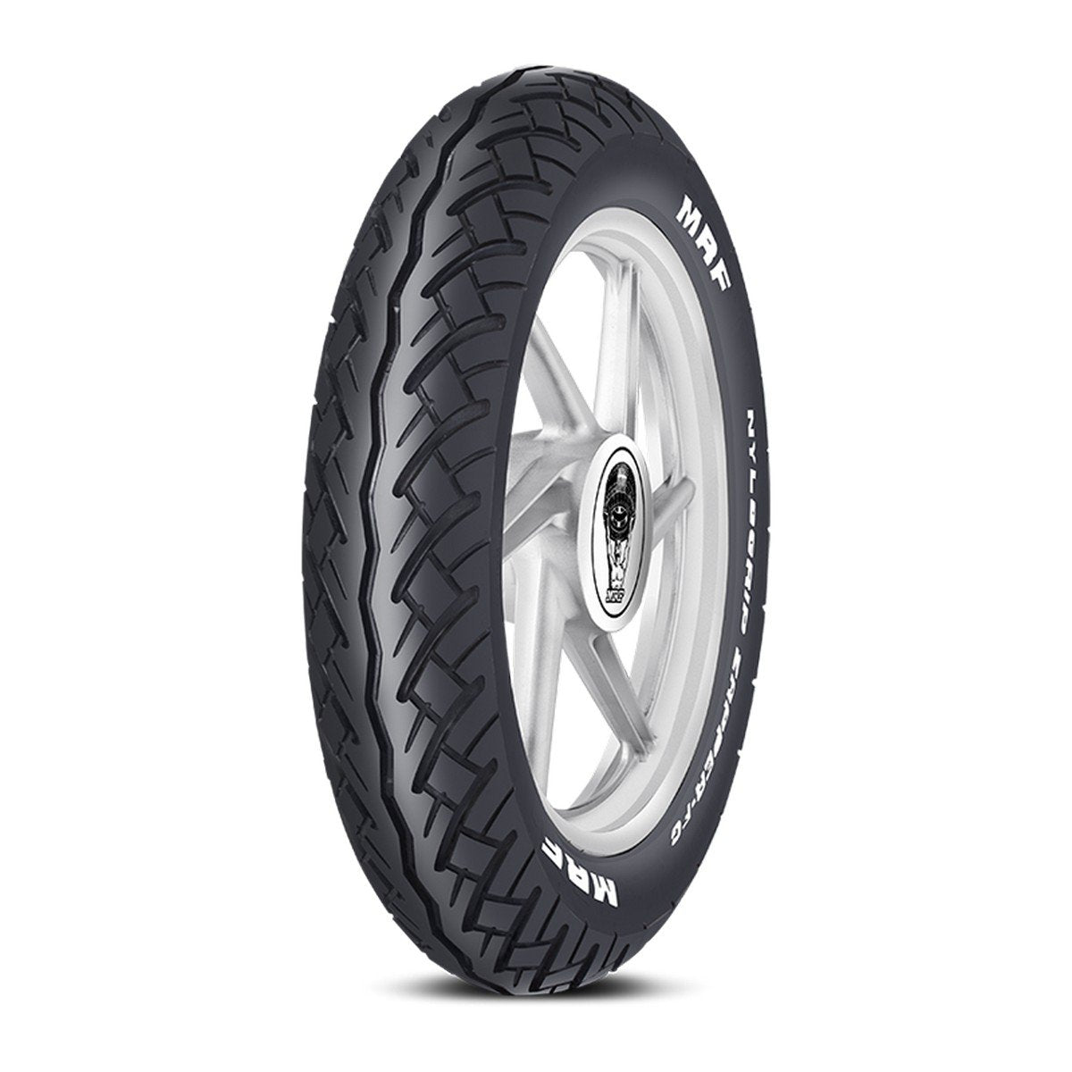 MRF Nylogrip Zapper Fg 90/90%-12 54J Tubeless Scooter Tyre,Front 