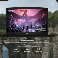 MSI Katana 15 I7 14650HX 40Cm QHD 165Hz RTX 5060 16GB RAM 1TB NVMe Windows 11 Home 