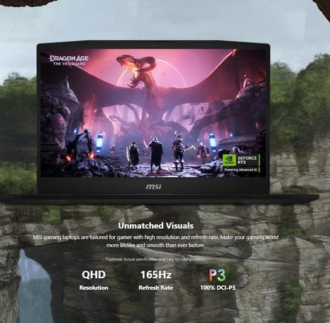 MSI Katana 15 I7 14650HX 40Cm QHD 165Hz RTX 5060 16GB RAM 1TB NVMe Windows 11 Home 