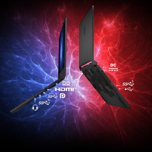 MSI Katana A15 AI, AMD 8th Gen. Ryzen 7 8840HS,Built-in AI, 40CM FHD 144Hz Gaming Laptop (16GB/512GB NVMe SSD/Windows 11 Home/MSO 2021/NVIDIA GeForce RTX 4050, GDDR6 6GB/Black/2.25Kg) B8VE-481IN 
