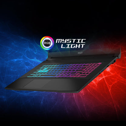 MSI Katana A17 AI, AMD 8th Gen. Ryzen 9 8945HS,Built-in AI, 44CM Laptop(16GB/1TB NVMe SSD/Windows 11 Home/Nvidia GeForce RTX4050, 6GB GDDR6/Black/2.6Kg), B8VE-884IN 
