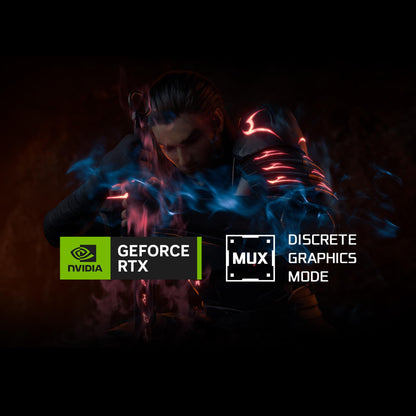 MSI Katana A17 AI, AMD 8th Gen. Ryzen 9 8945HS,Built-in AI, 44CM Laptop(16GB/1TB NVMe SSD/Windows 11 Home/Nvidia GeForce RTX4050, 6GB GDDR6/Black/2.6Kg), B8VE-884IN 