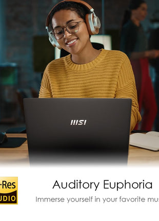 MSI Modern 14, Intel 12th Gen. i5-1235U, 36CM FHD 60Hz Laptop(16GB/512GB NVMe SSD/Windows 11 Home/MSO 2021/Intel Iris Xe Graphics/Classic Black/1.4Kg), C12MO-1212IN 