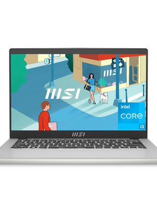 MSI Modern 14 Laptop Intel Core I3 1315U 8GB RAM 512GB NVMe Windows 11 Office 