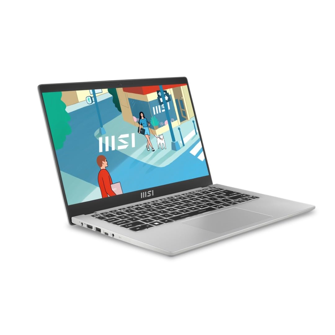 MSI Modern 14 Laptop Intel Core I3 1315U 8GB RAM 512GB NVMe Windows 11 Office 