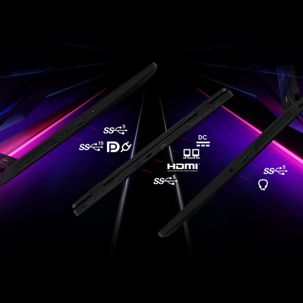 MSI Pulse 17 AI, Intel Core Ultra 7 155H, Built-in AI, 43CM 16:10 QHD+ 240Hz Gaming Laptop(16GB/1TB NVMe SSD/Windows 11 Home/NVIDIA GeForce RTX 4070, Core Black/2.8Kg), C1VGKG-031IN 