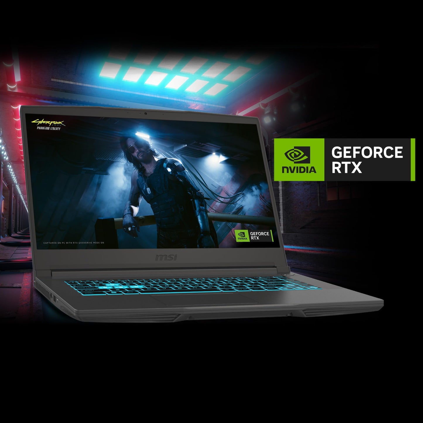 MSI Thin 15 Gaming Laptop I5 13420H RTX 3050 16GB RAM 512GB NVMe FHD 144Hz 