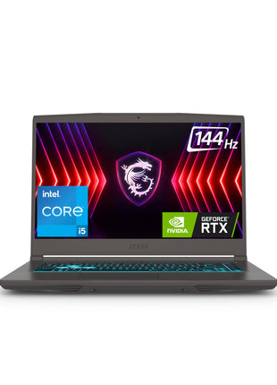 MSI Thin 15 Gaming Laptop I5 13420H RTX 3050 16GB RAM 512GB NVMe FHD 144Hz 