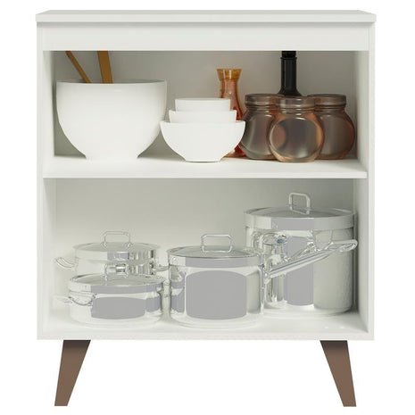Madesa Modular Kitchen Cabinet with Ample Storage 70 Cm Wide, 1 Cabinet - White 