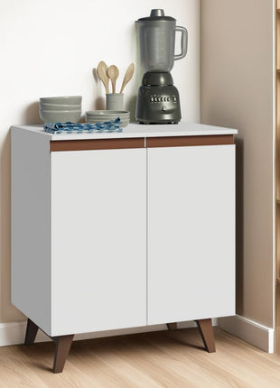 Madesa Modular Kitchen Cabinet with Ample Storage 70 Cm Wide, 1 Cabinet - White 