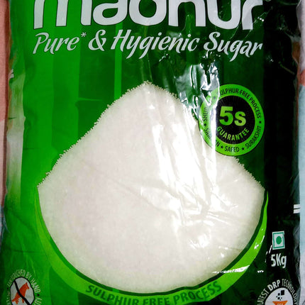 Madhur Pure Sugar, 5kg Bag 