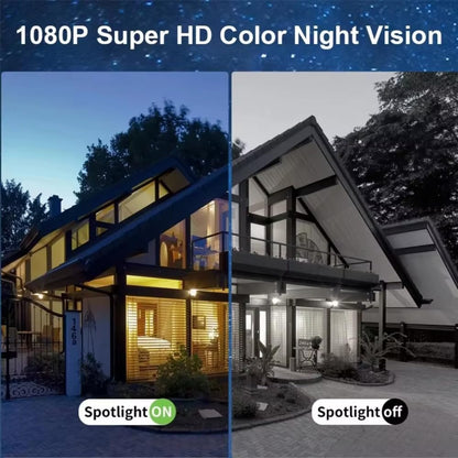 Maizic Smarthome Black Mini Fox 360° 3MP Full HD Smart Wi-Fi Security Camera, Wireless Indoor CCTV Cam | AI Person Detection | 2-Way Audio | Motion Detection | Color Night Vision CCTV Camera 