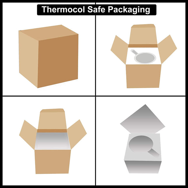 Makranaartandcraft Rakhi Gift Hamper for Brother - 2 Wooden Rakhi With 2 Ceramic Mugs & Roli-Chawal Packet (Variant 1), 325-330 Milliliter 