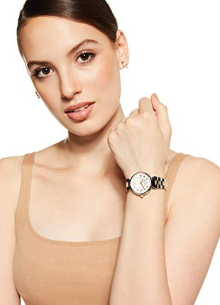 Mathey-Tissot Stainless Steel Analog Silver Dial Women's Watch-D1089Byi, Band Color-Two-Tone 