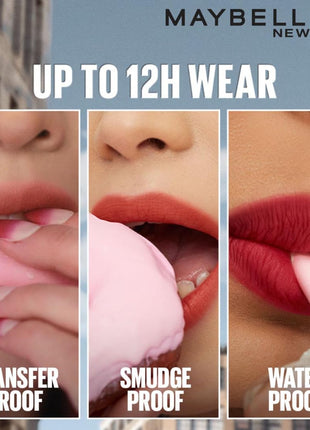 Maybelline New York Super Stay Teddy Tint - Lip and Cheek Color, Skinny Dip, 5ml | Teddy Soft Matte up to 12Hr | Multi Use | Comfortable Long wear formula |Buildable |Natural flushed look in one swipe 