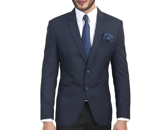 Men Blue Formal Blazer (34) 