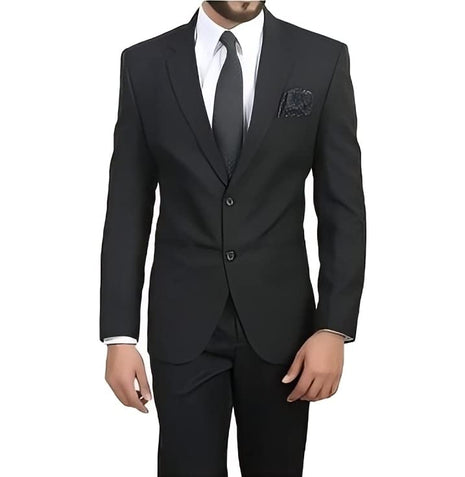 Men Formal Blazer (36) Black 