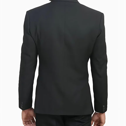 Men Formal Blazer (36) Black 