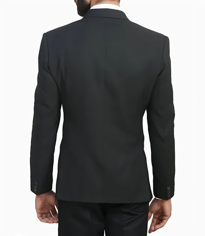 Men Formal Blazer (36) Black 