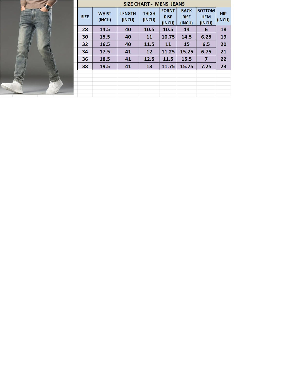 Men Jeans || Jeans for Men || Men Jeans Pants || Jeans Pant for Man (Q-18-20) (in, Numeric, 36, Blue) 
