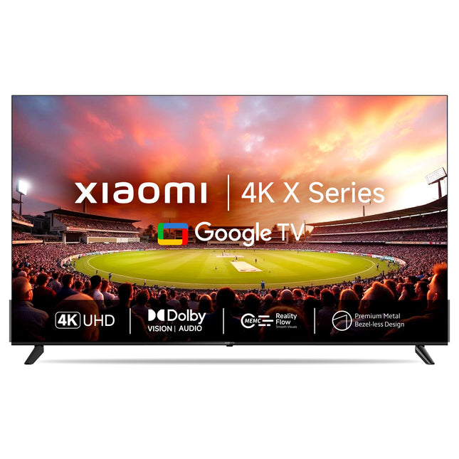 Mi Xiaomi 138 cm (55 inches) X Series 4K LED Smart Google TV L55MA-AIN (Black) 