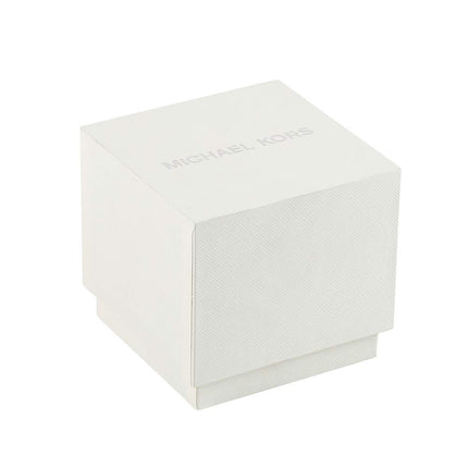 Michael Kors Analog White Dial Men's Stainless Steel Watch - MK8344 