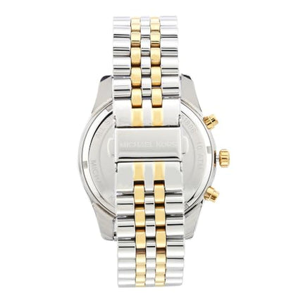 Michael Kors Analog White Dial Men's Stainless Steel Watch - MK8344 