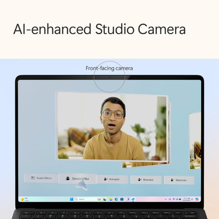 Microsoft New Surface Laptop (7th Edition) - Windows 11 Home Copilot + PC - 13.8” LCD PixelSense Touchscreen - Qualcomm Snapdragon X Elite (12 Core) - 32GB RAM - 1TB SSD - Graphite - ZGQ-00023 