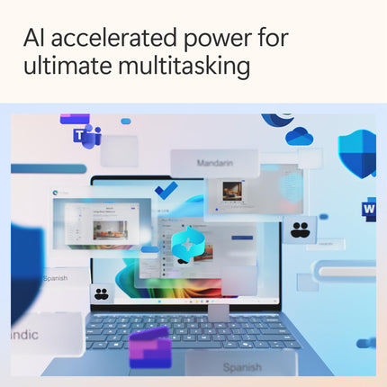 Microsoft New Surface Laptop (7th Edition) - Windows 11 Home Copilot + PC - 13.8” LCD PixelSense Touchscreen - Qualcomm Snapdragon X Elite (12 Core) - 32GB RAM - 1TB SSD - Graphite - ZGQ-00023 