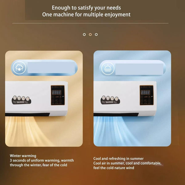 Mini AC Air Cooler– 3-in-1 Portable Personal Air Conditioner Fan Quiet Operation, Energy Efficient – Small Cooling Fan for Bedroom, Desk, Dorm, Office & Travel Use 