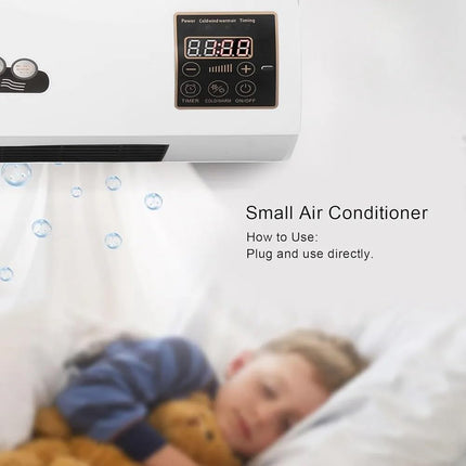 Mini AC Air Cooler– 3-in-1 Portable Personal Air Conditioner Fan Quiet Operation, Energy Efficient – Small Cooling Fan for Bedroom, Desk, Dorm, Office & Travel Use 