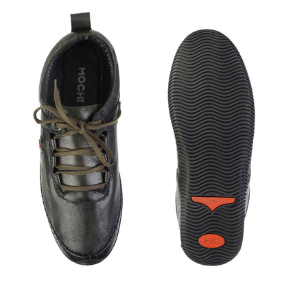 Mochi Men's Olive Sneakers EU/41, UK/7 (71-8655) 